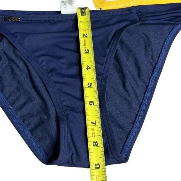 LOLE bottom bathing suit . Women medium. Pleats  , metal logo , NWT , older tags - Picture 5 of 10